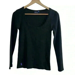 NWOT Polo Ralph Lauren Scoop Neck Long Sleeve | Size Small